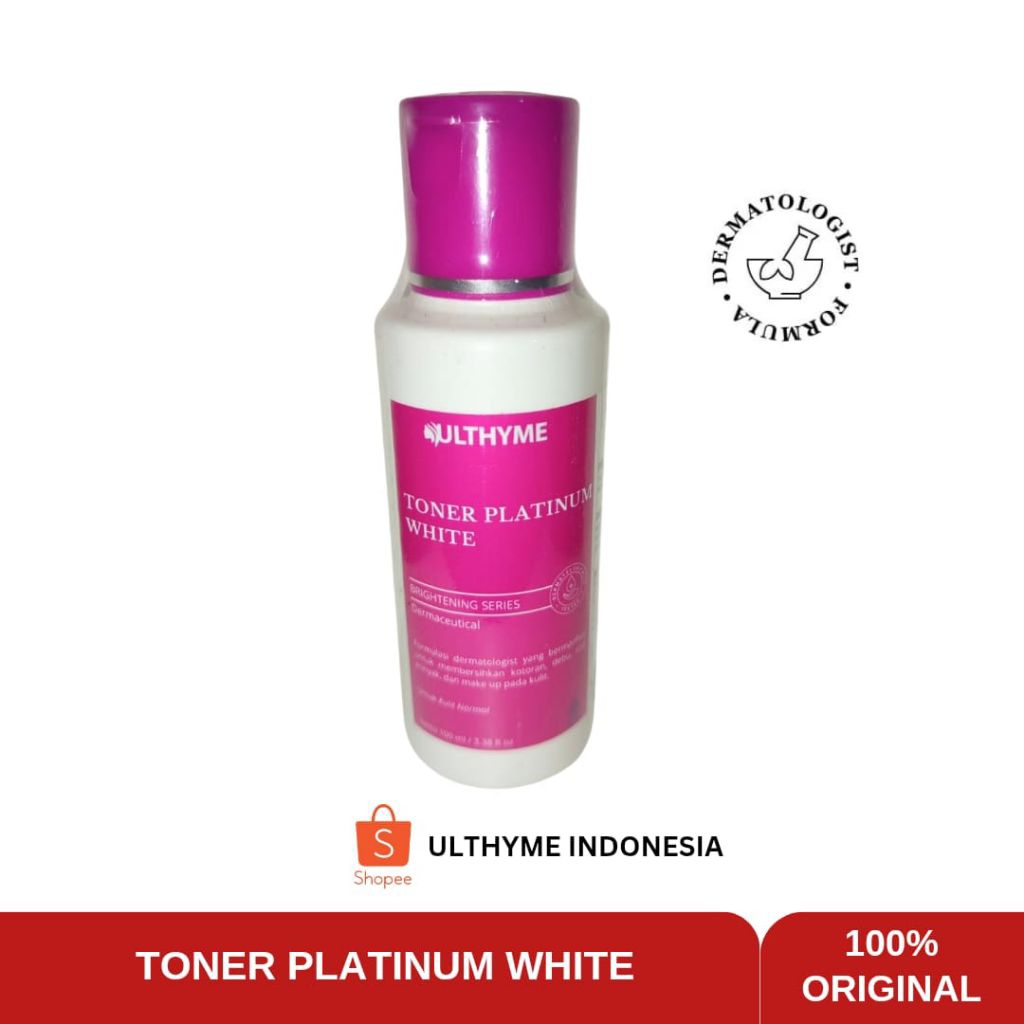 Ulthyme Toner Wajah Ulthyme Skincare Glowing