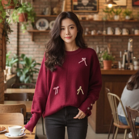 BLOUSE RAJUT  PITA / Kamari Rajut Pita / Rajut Pita Amore / Atasan Rajut Pita/Pakaian Wanita