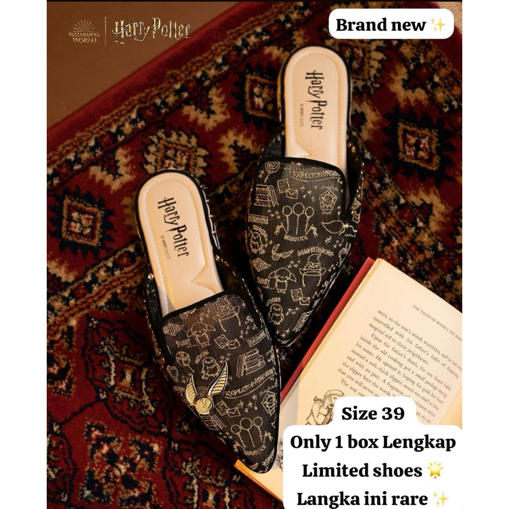 Valencia by Enrica x Harry Potter - Quidditch Mules (Nego)