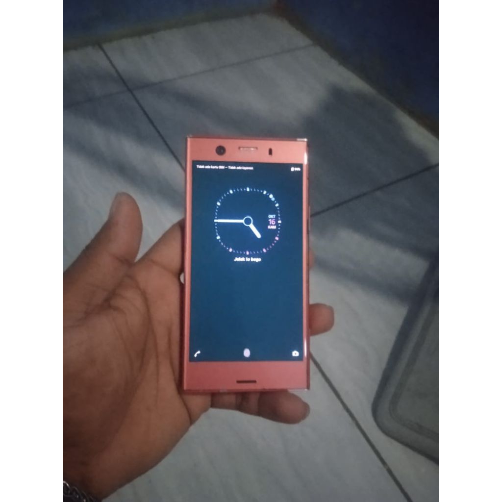 JUAL HANDPHONE SECOND SONY XPERIA XZ1 COMPACT PINK MERAH MUDA SMARTPHONE HP JUAL