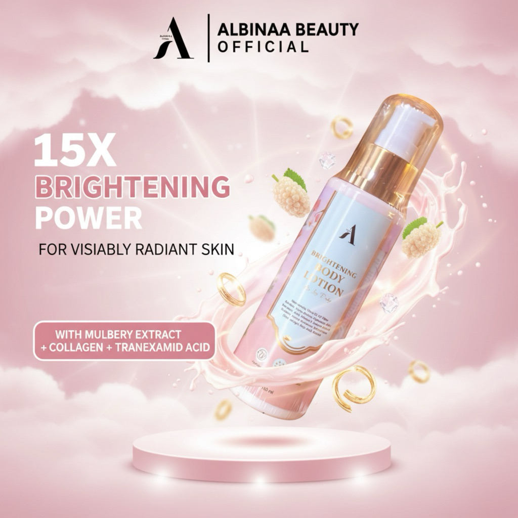 BODY LOTION BRIGHTENING DAY PINKY