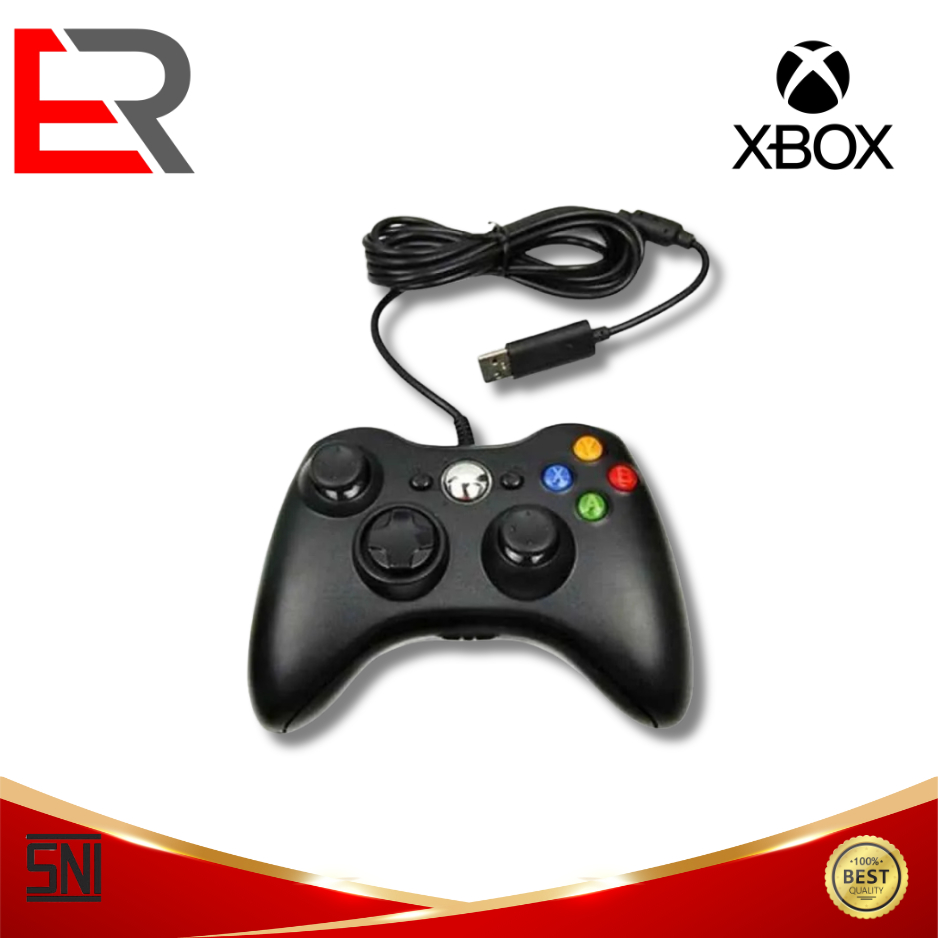 Stik Xbox Kabel Original — Controller PC & Laptop Plug and Play