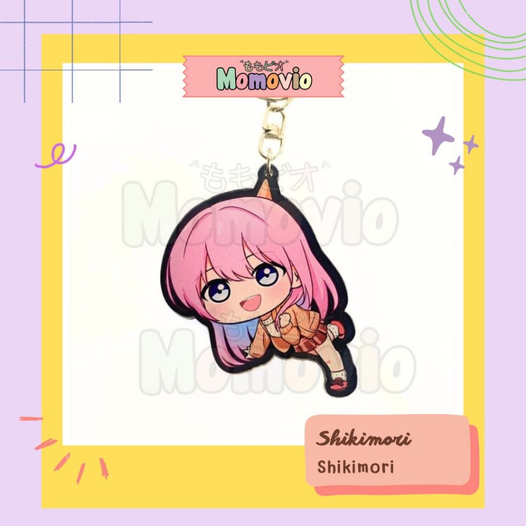 Gantungan Kunci Akrilik Shikimori Acrylic Keychain