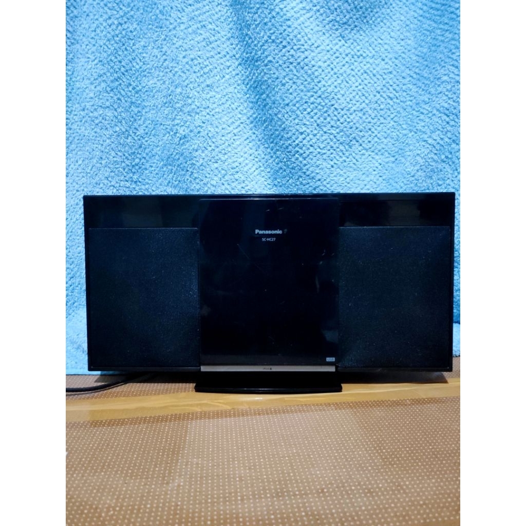 Pemutar CD iPod Docking USB Radio Compact Stereo System Panasonic SC-HC27 NORMAL SIAP PAKAI