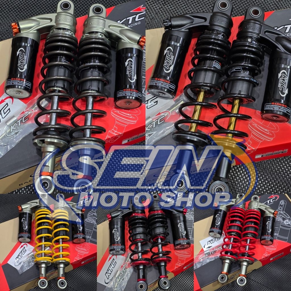 Shock KTC Gufo Belakang 280 320 340 RxKing Tiger CB W175 Jupiter Z Vega F1ZR KTC Gufo