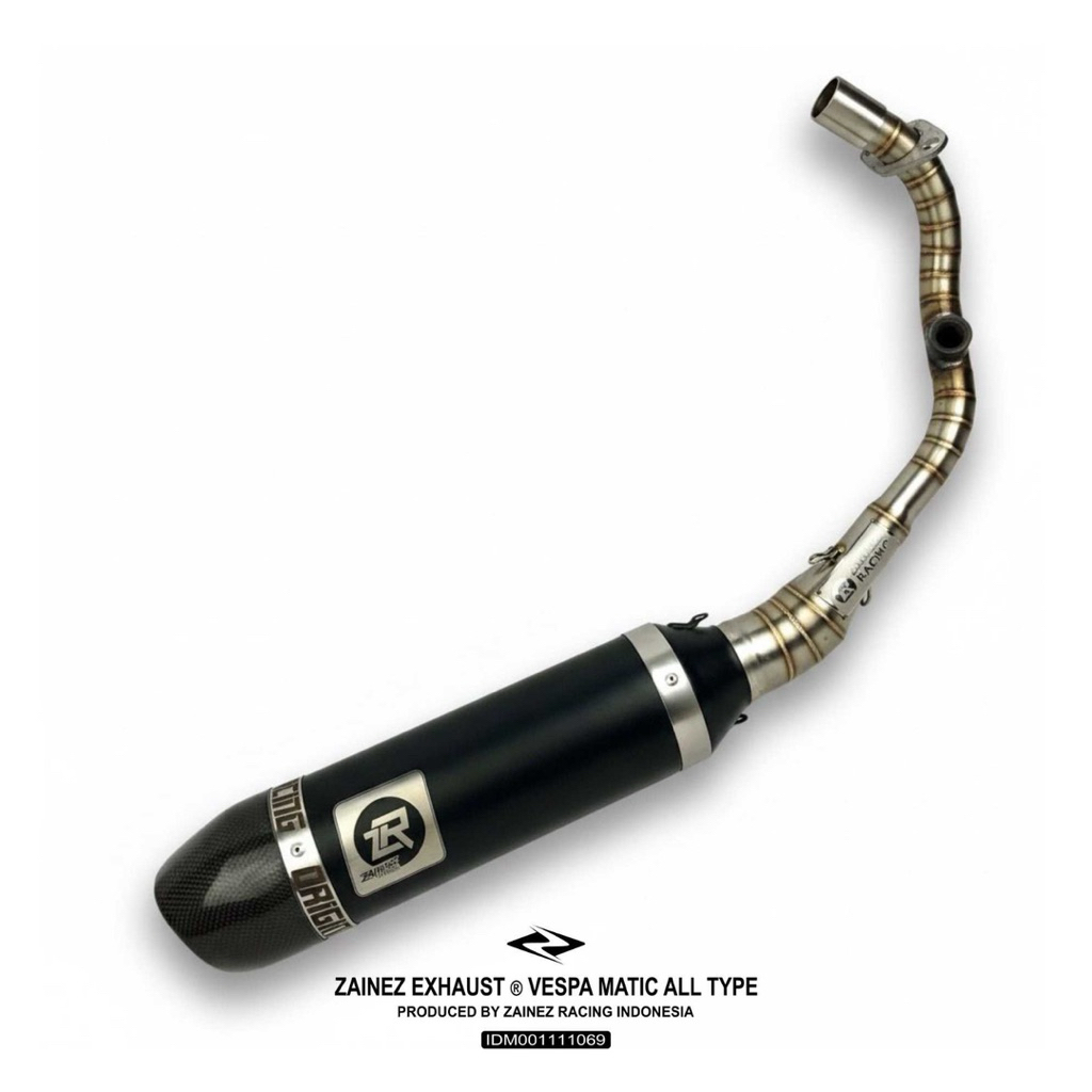 Knalpot Vespa matic Sprint 150 / Primevera 150, GTS 150 Zainez Racing Original