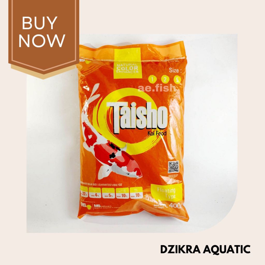 Pelet Ikan Koi Taisho Repack