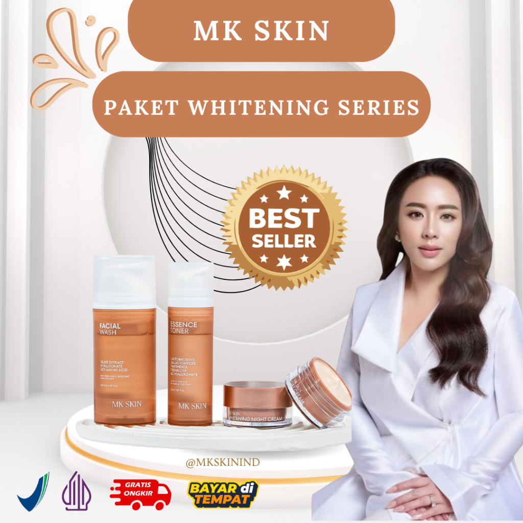 MK SKIN WHITENING SERIES MENCERAHKAN| MK SKIN OFFICIAL STORE ORIGINAL