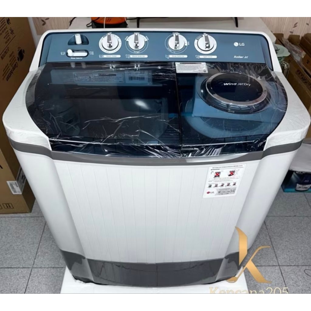 mesin cuci LG 2 tabung 9 kg / mesin cuci LG 9050
