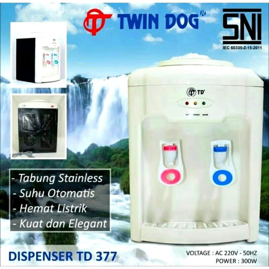 Dispenser air panas dan dingin Galon Aqua
