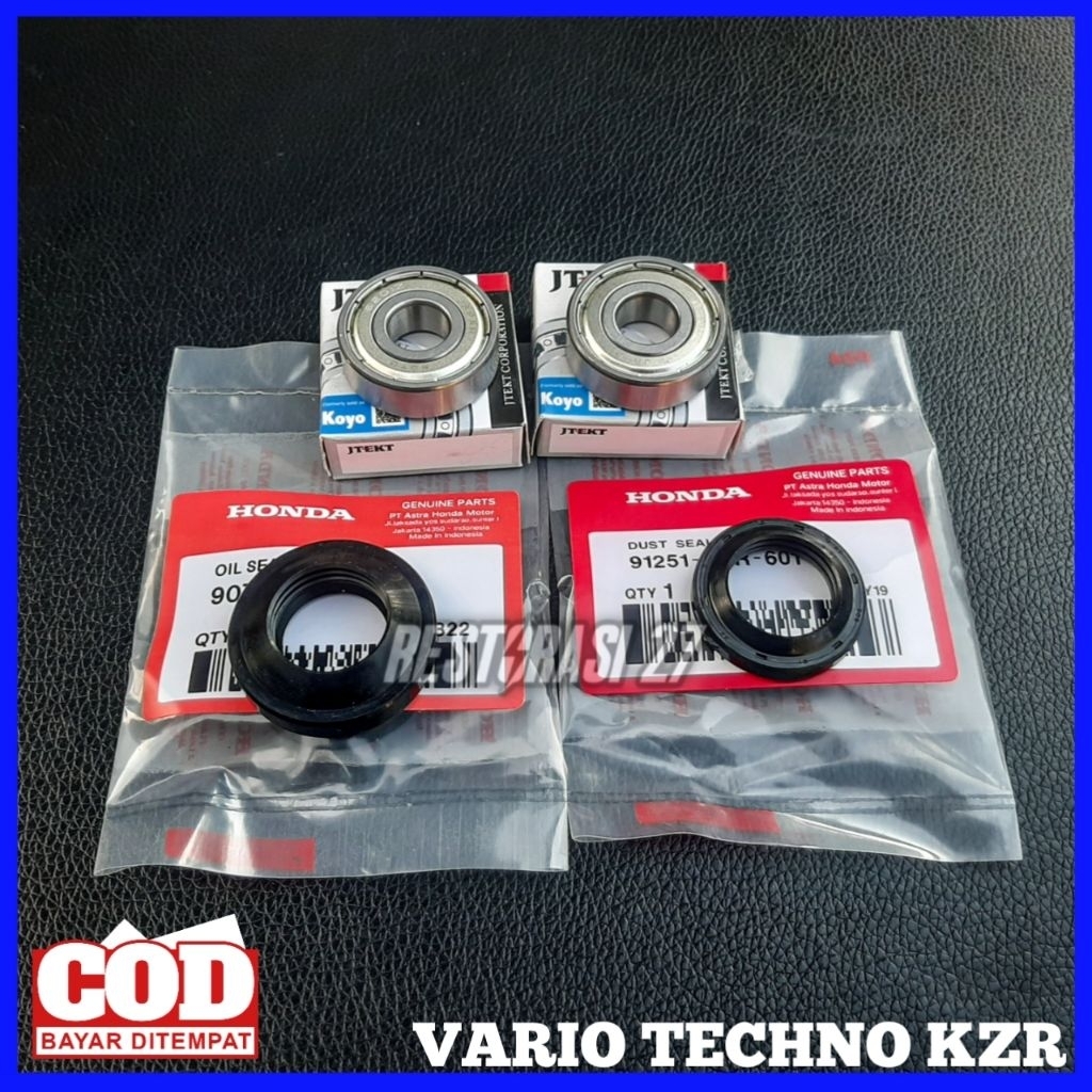 Bearing Seal Roda Depan Honda Vario Techno 125 Seal Roda Depan Kiri Kanan Honda Vario Techno 125 KZR