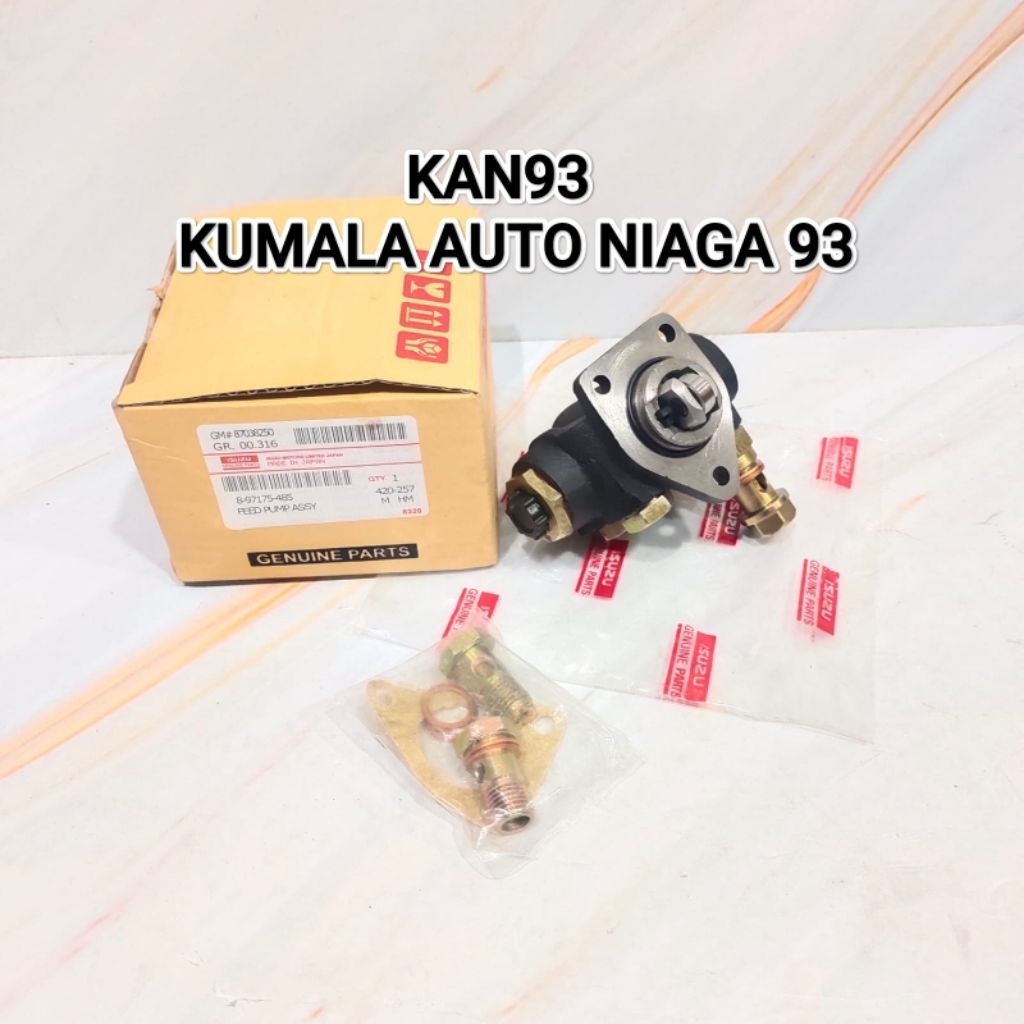 FEED PUMP ASSY-POMPA SOLAR INJECTION PUMP ISUZU ELF NKR71 EURO 2 ORIGINAL