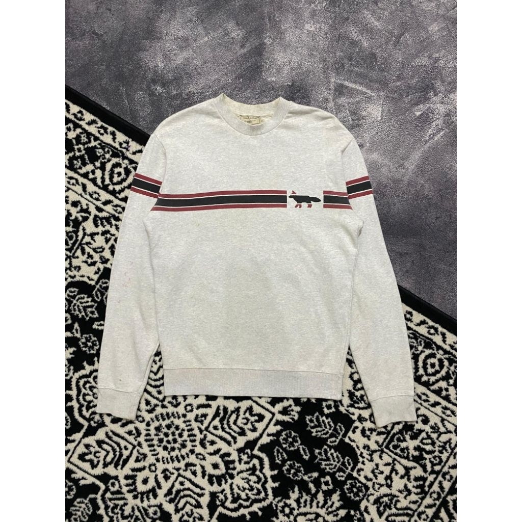 crewneck maison kitsune