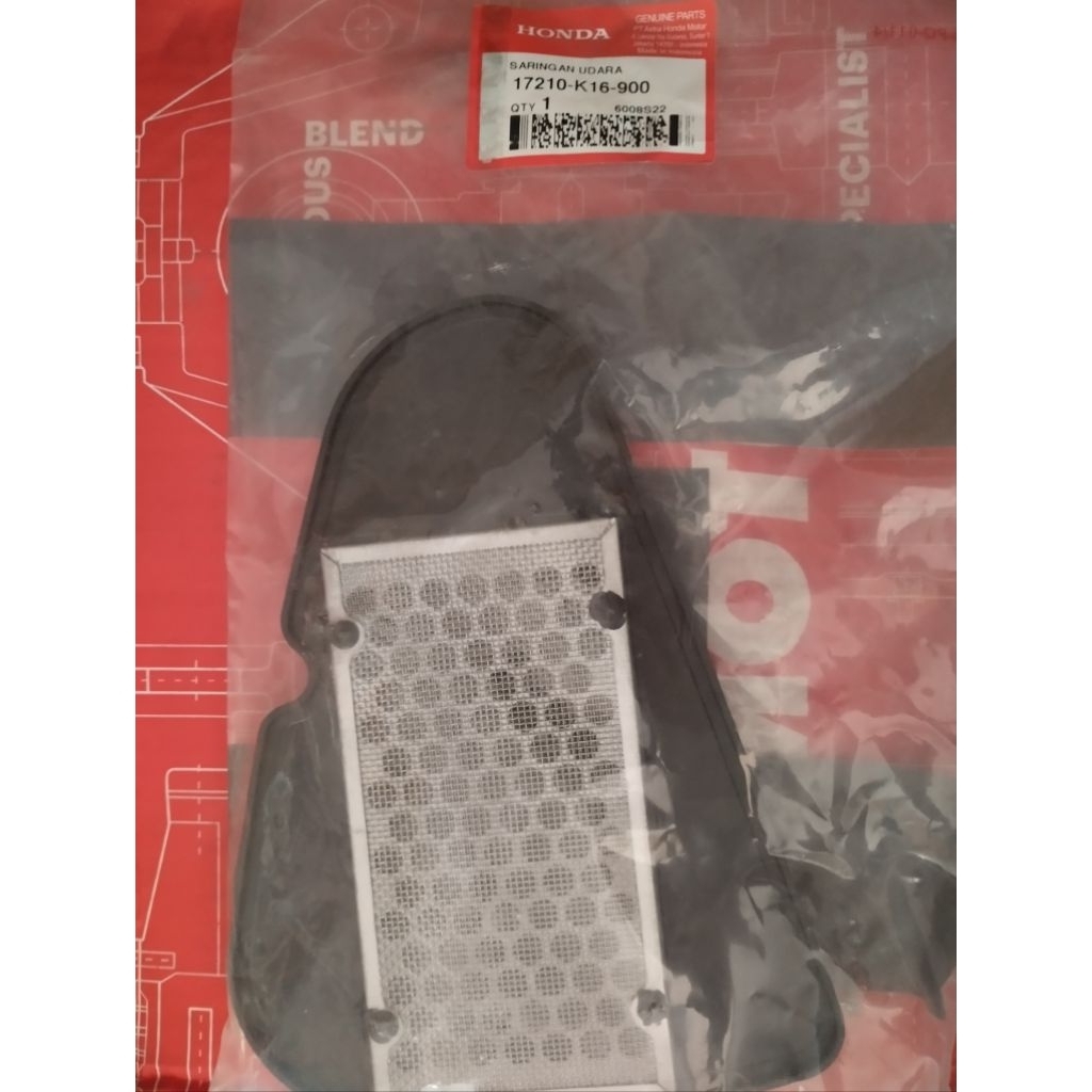 Saringan Udara Honda Honda BeAT FI (K16) 17210-K16-900