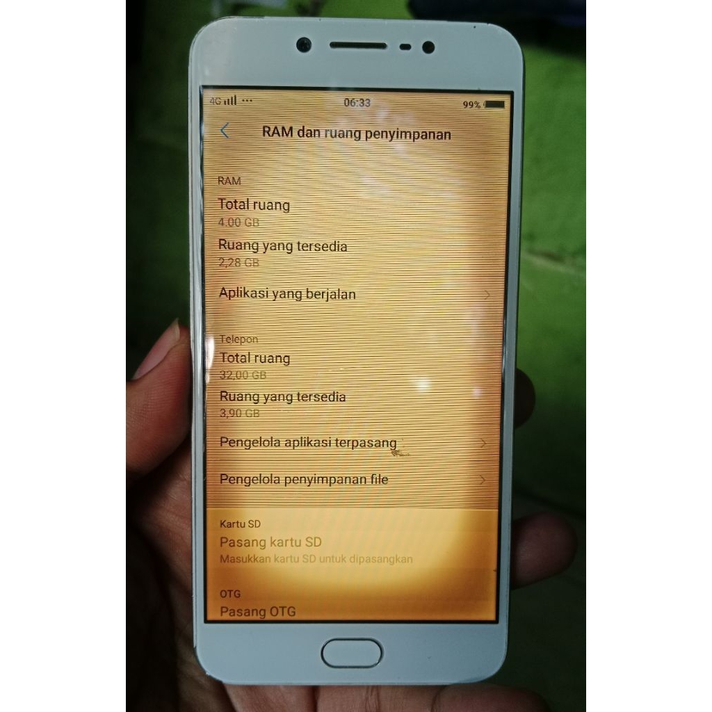 Unit vivo v5/v5 lite/v5 plus minus lcd