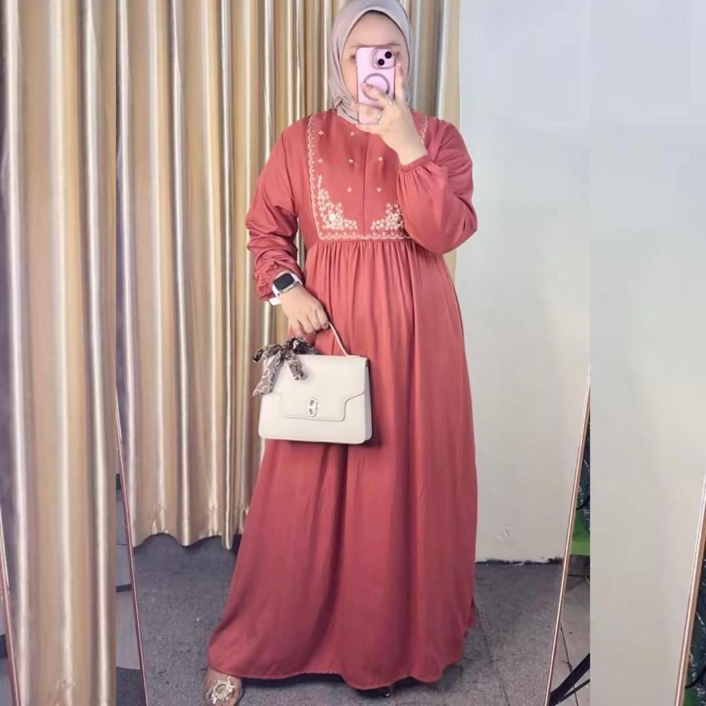 MIDI DRESS RAYON TWILL SUPER NYAMAN DAN ADEM
