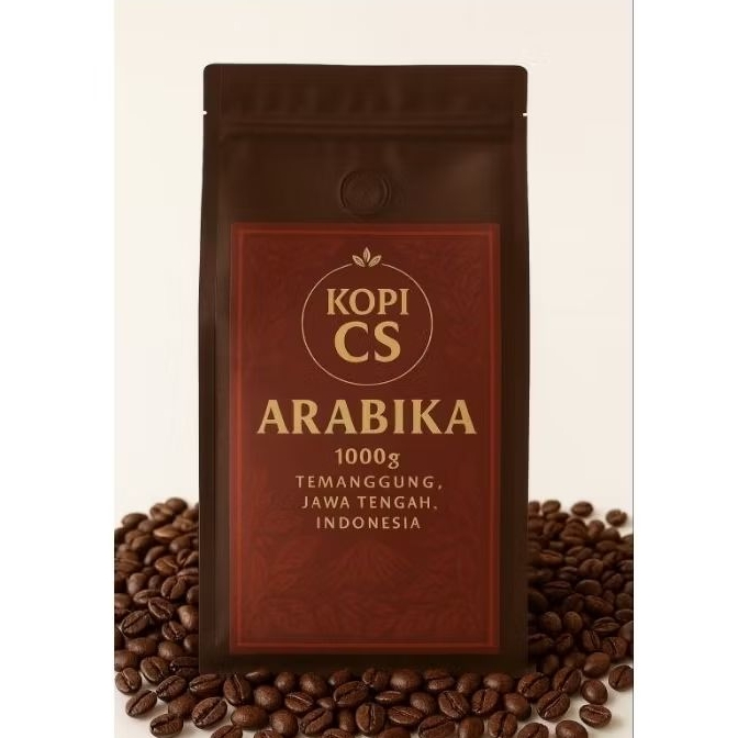 Kopi Arabika Temanggung 1000g _ Kopi CS