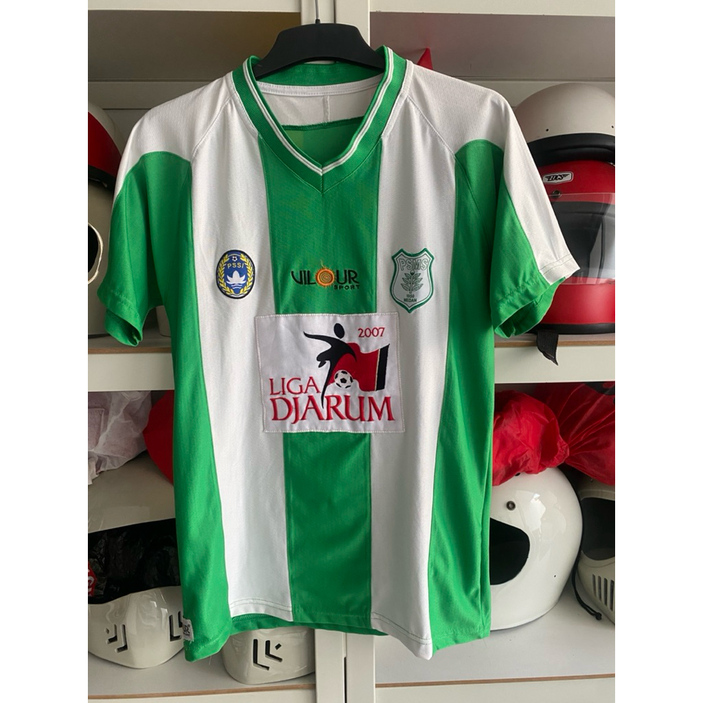 Jersey Original Home Matchworn PSMS MEDAN 2007
