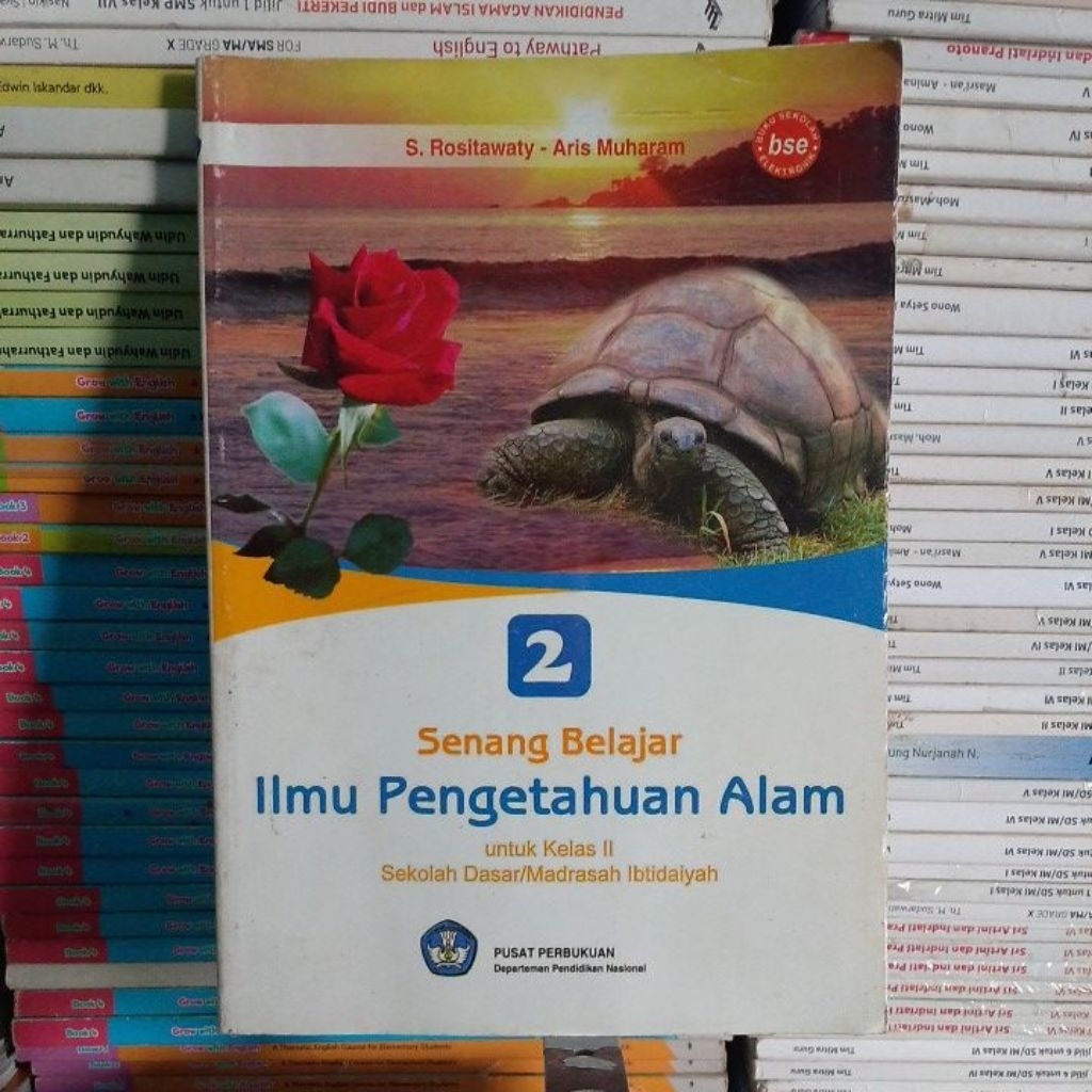buku pelajaran senang belajar ilmu pengetahuan alam unk kls ll sekola dasar/ madrasah ibtidaiyah