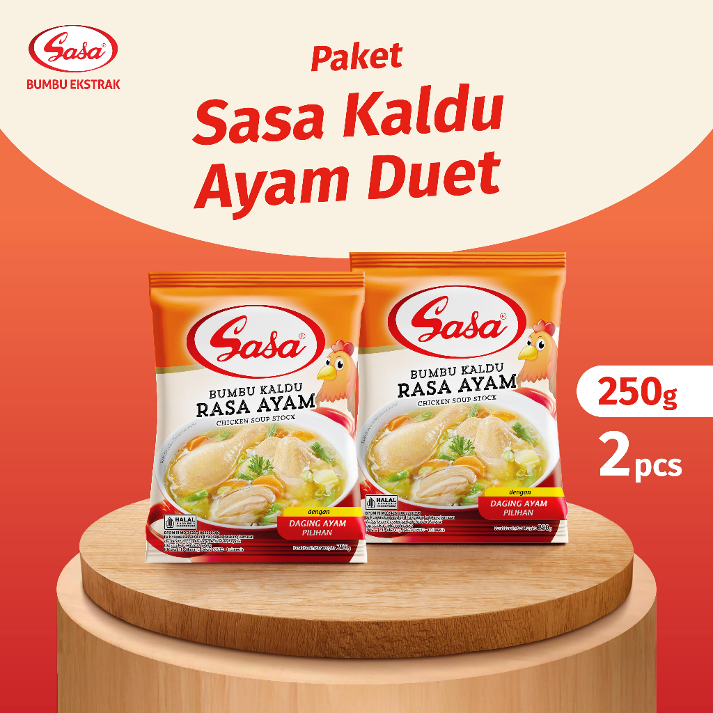 SASA Paket Kaldu Ayam Duet