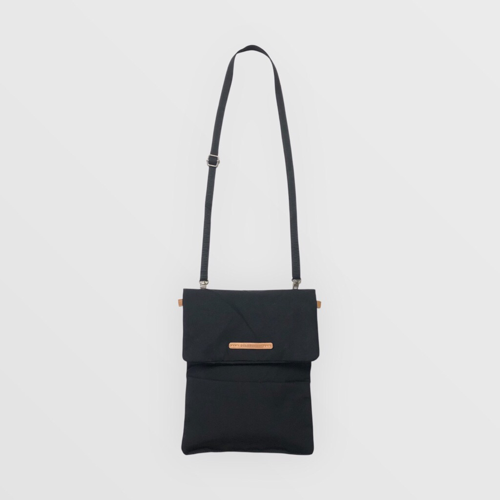 Rawrow x Starbucks Foldable Cross Bag Black