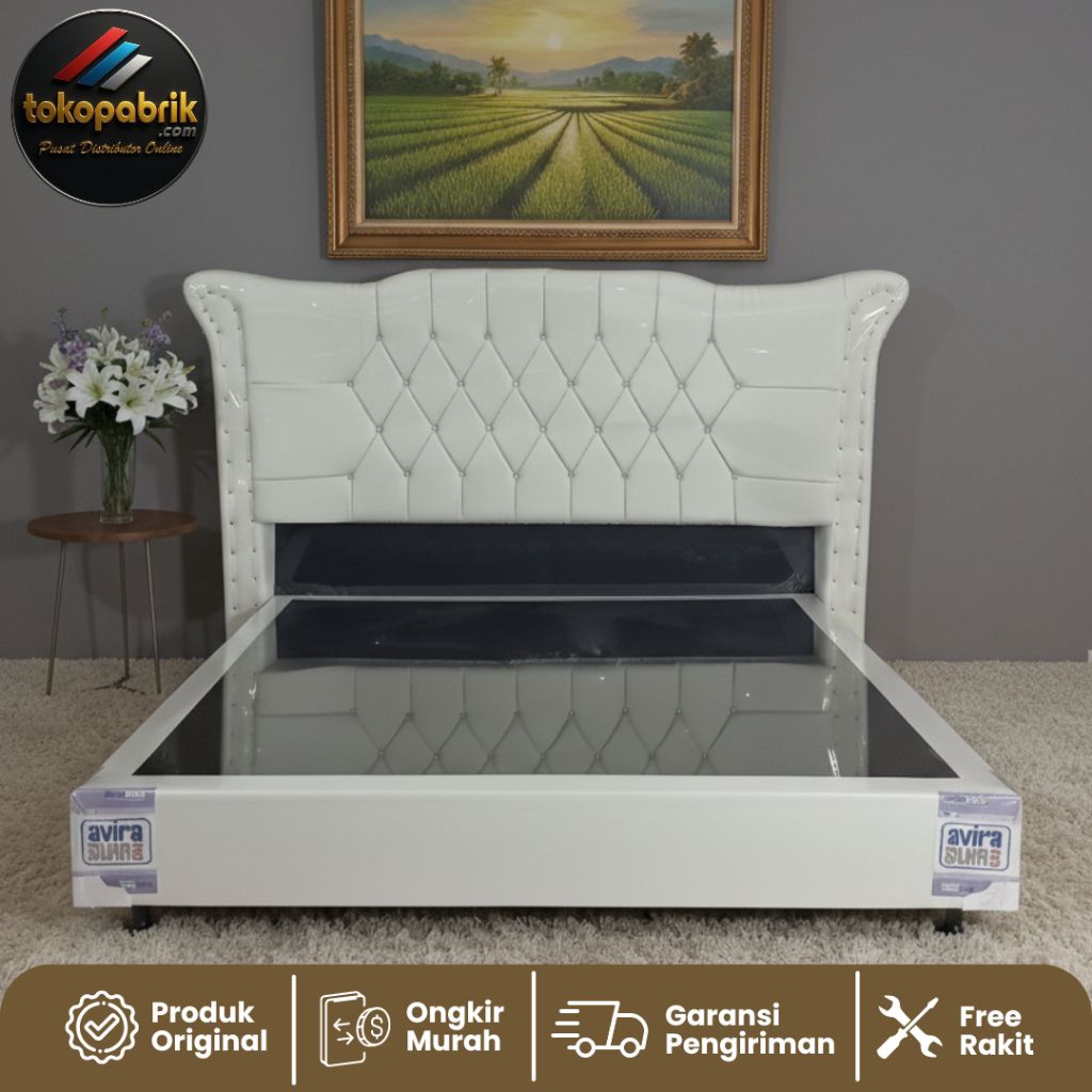 Divan Jaguar Divan Sultan Ranjang Springbed / Risbang Bisa Request Warna Murah Bandung Garut Cirebon