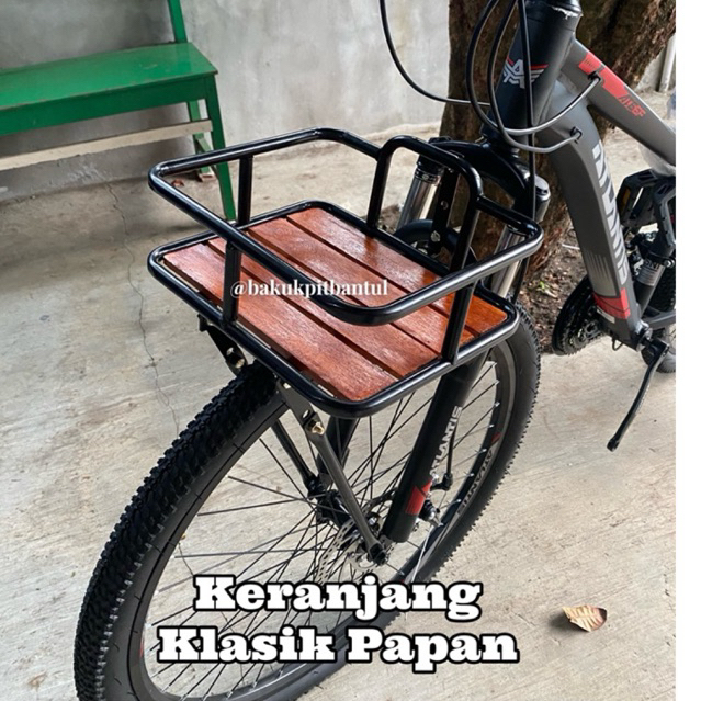 Keranjang Klasik Papan | keranjang Papan Sepeda Gunung | Keranjang sepeda Lipat | Keranjang Sepeda  