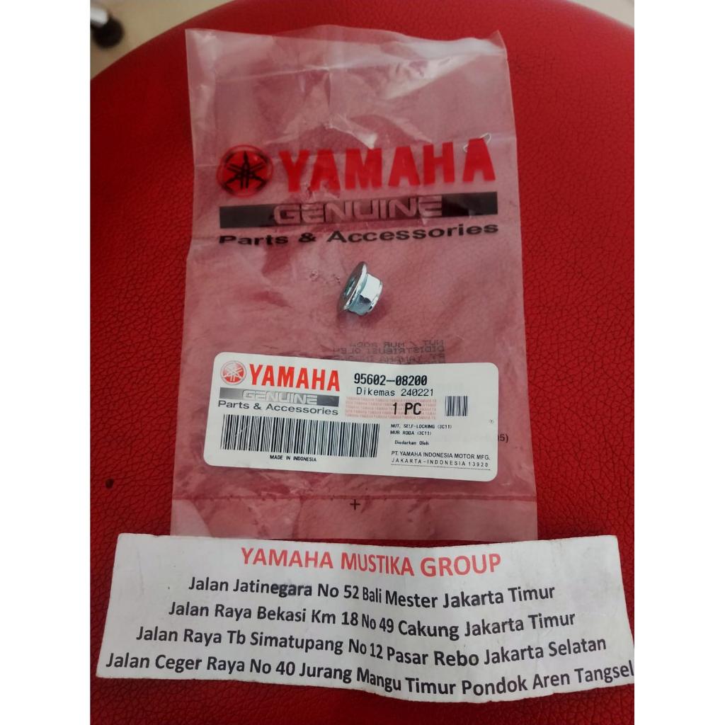NUT, SELF-LOCKING / MUR GEAR BELAKANG - VIXION / WR 155 ( 95602-08200 )