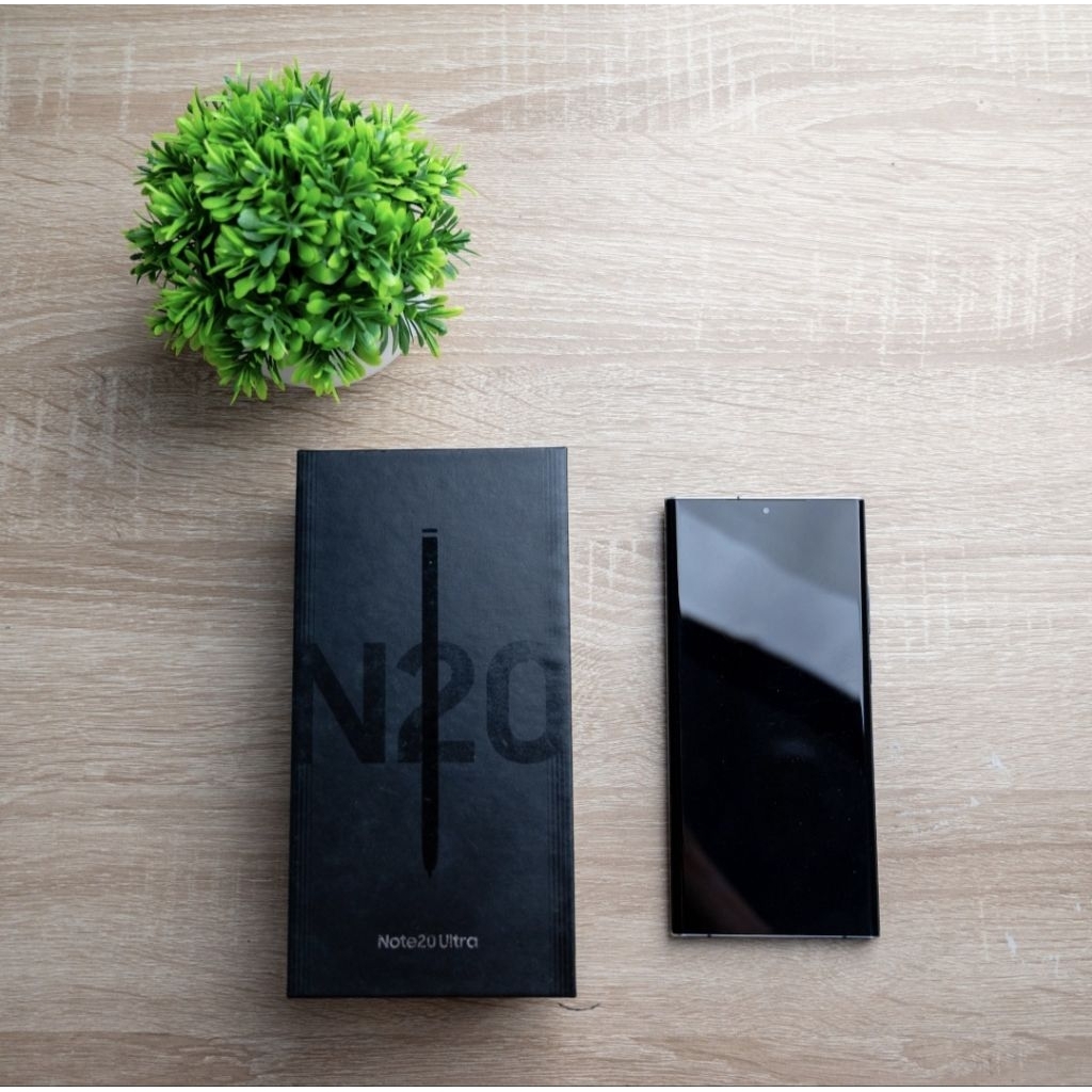 Samsung Galaxy Note 20 Ultra RAM 8/256GB SEIN BLACK Hitam Second Bekas