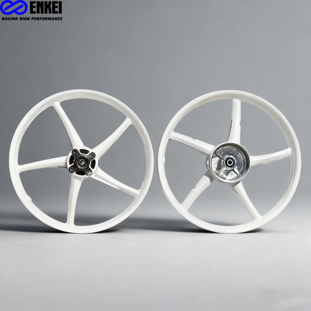 ENKEI Velg sp 522 depan Supra X 125  Supra x 110  supra x 125 fi Karbu Fi Helm in Absolute Revo Blad