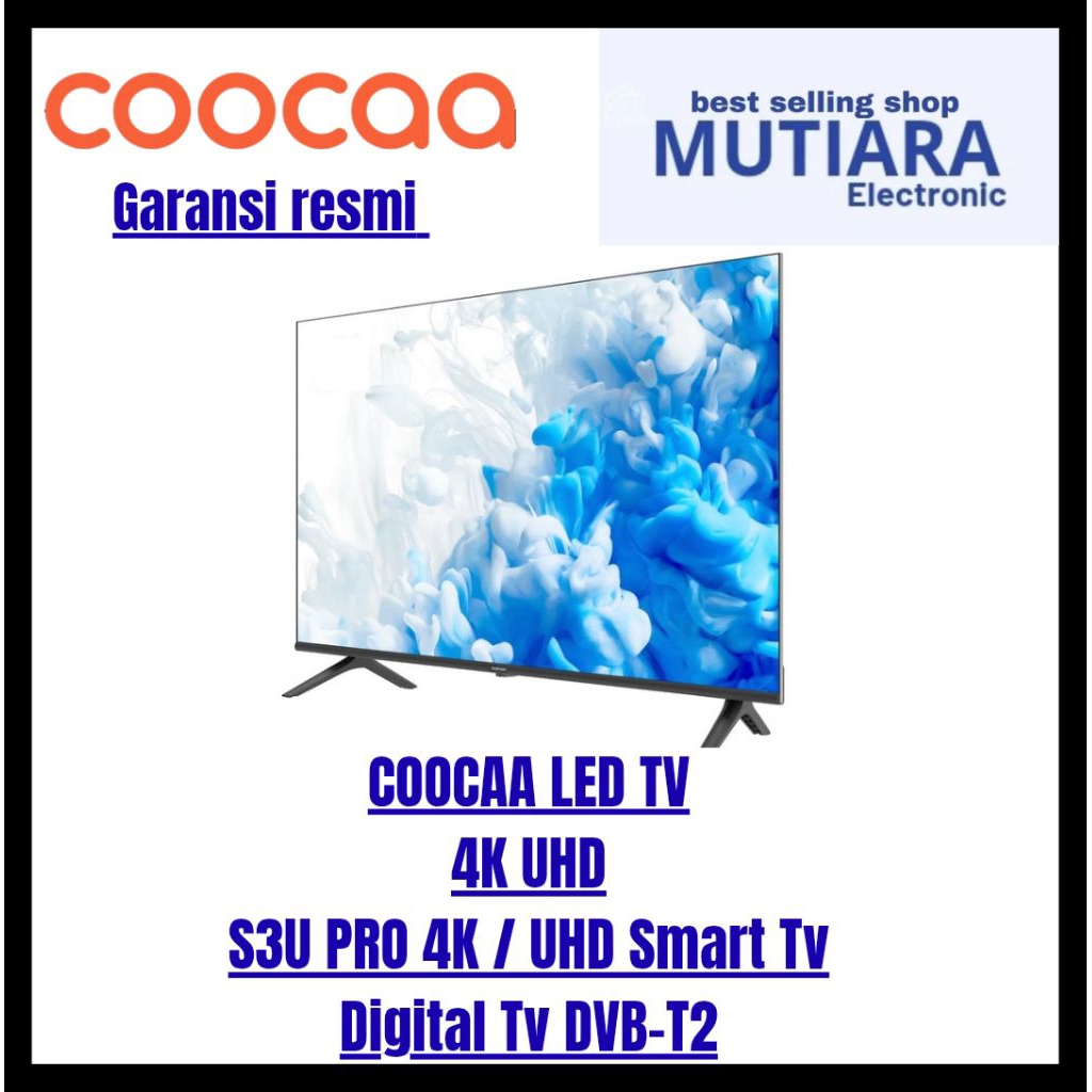COOCAA 50S3U PRO SMART TV 50 inch