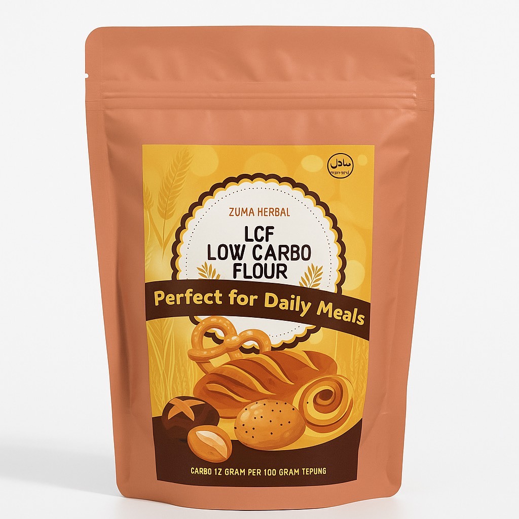 Low Carbo Flour (LCF) Tepung Rendah Karbo by Zuma Herbal