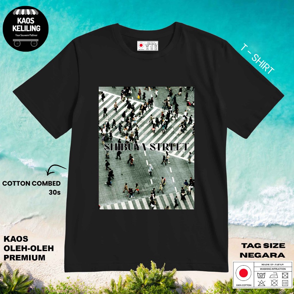 KAOS OLEH OLEH JEPANG JAPAN 15 PAKAI TAG LABEL JEPANG ASLI BAJU SOUVENIR PREMIUM GIFT