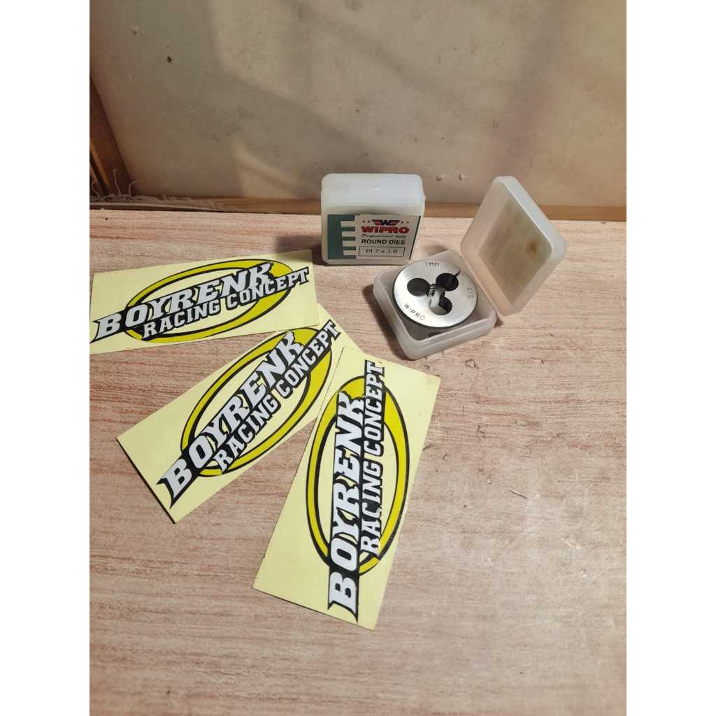 Mata SenaI M7×1.0 Adjustable Round Dies Snay M7x1 . Snai M7x1.0 WIPRO - BOYRENK MADURA