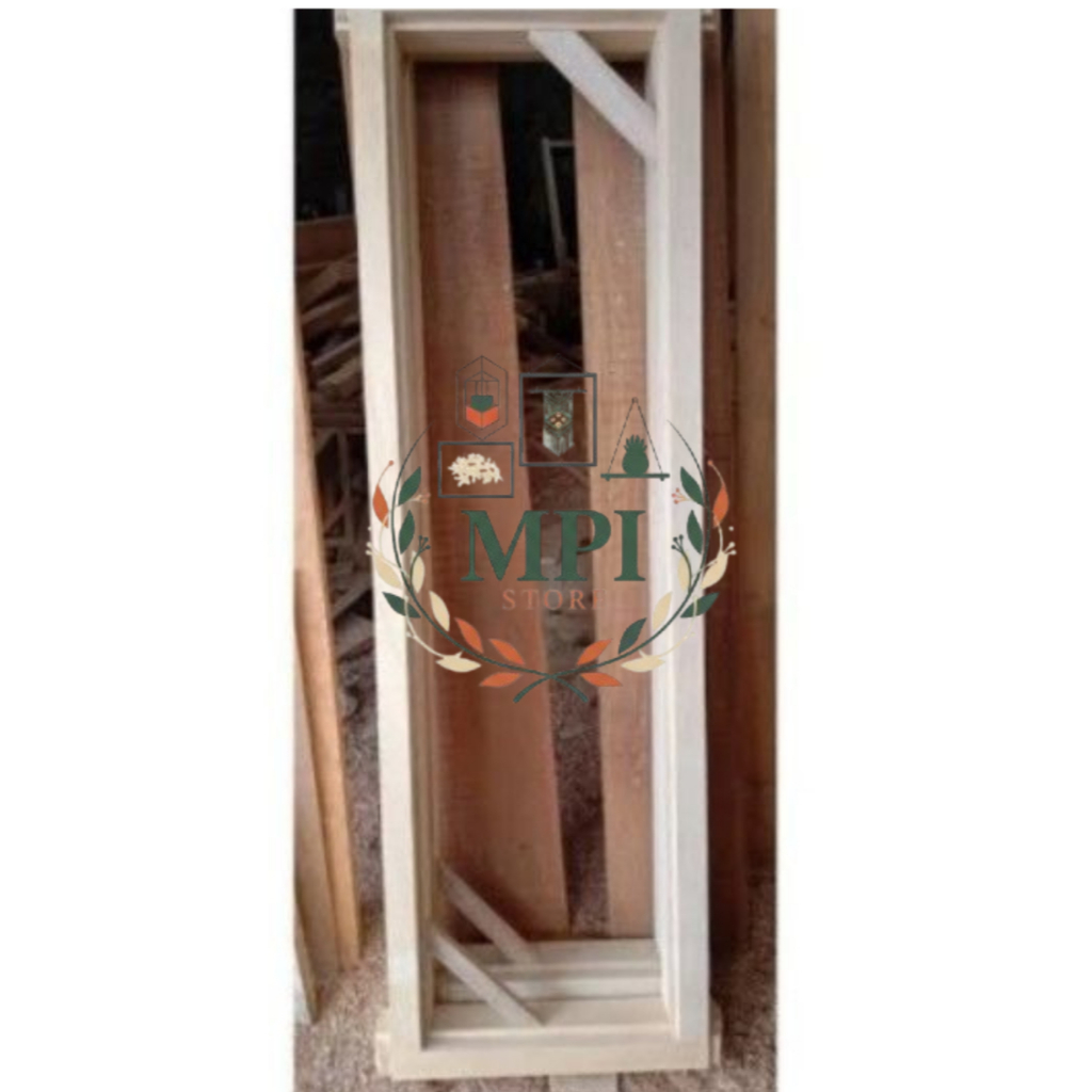 Kusen Jendela Samarinda Oven 150 x 50 - kusen Kayu Kamper | Kusen Murah