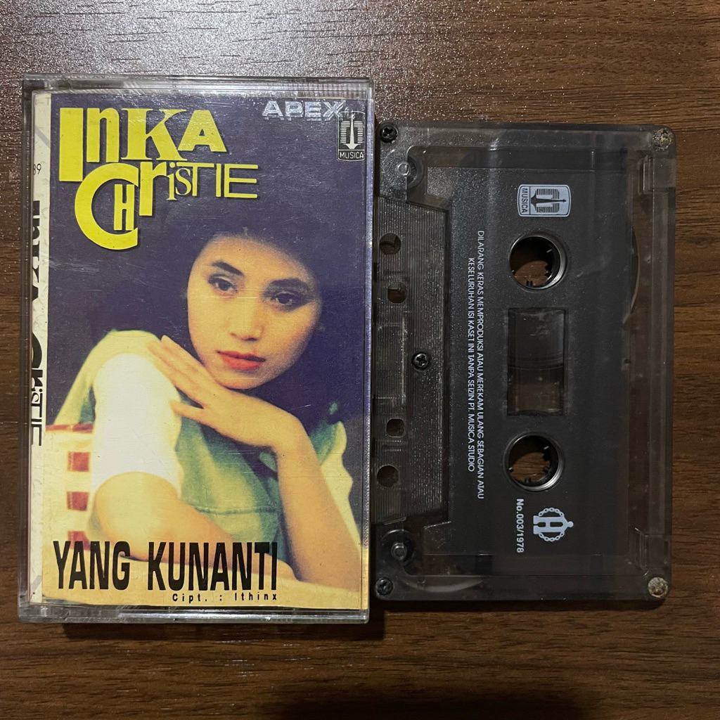 Kaset pita - Inka Christie - Yang Kunanti