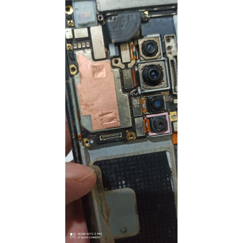 Bahan hp minus lcd Vivo v17pro
