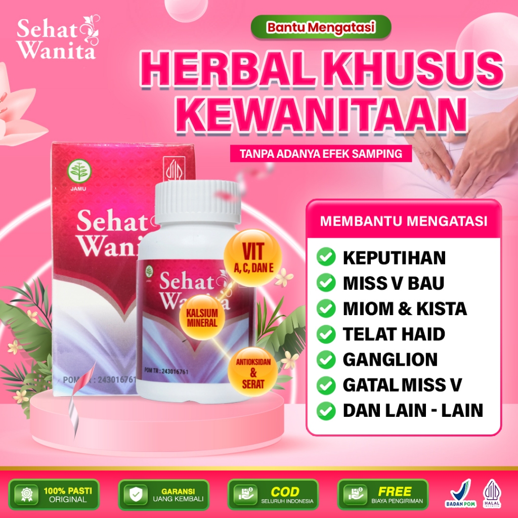 Obat Organ Intim Kewanitaan Atasi Keputihan Miss V Rapet Keset Vagina Gatal Bau Sehat Wanita Asli