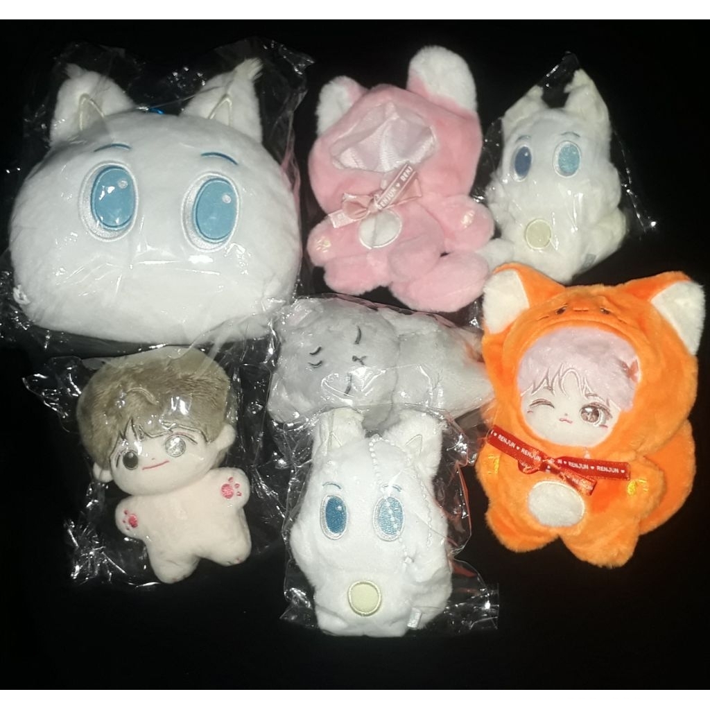 Ready Stock Doll Renjun Chaoyouyou 20 cm Magnet Doll Keyring Injeolmi Renjun Renmyang Renjunbar Peac