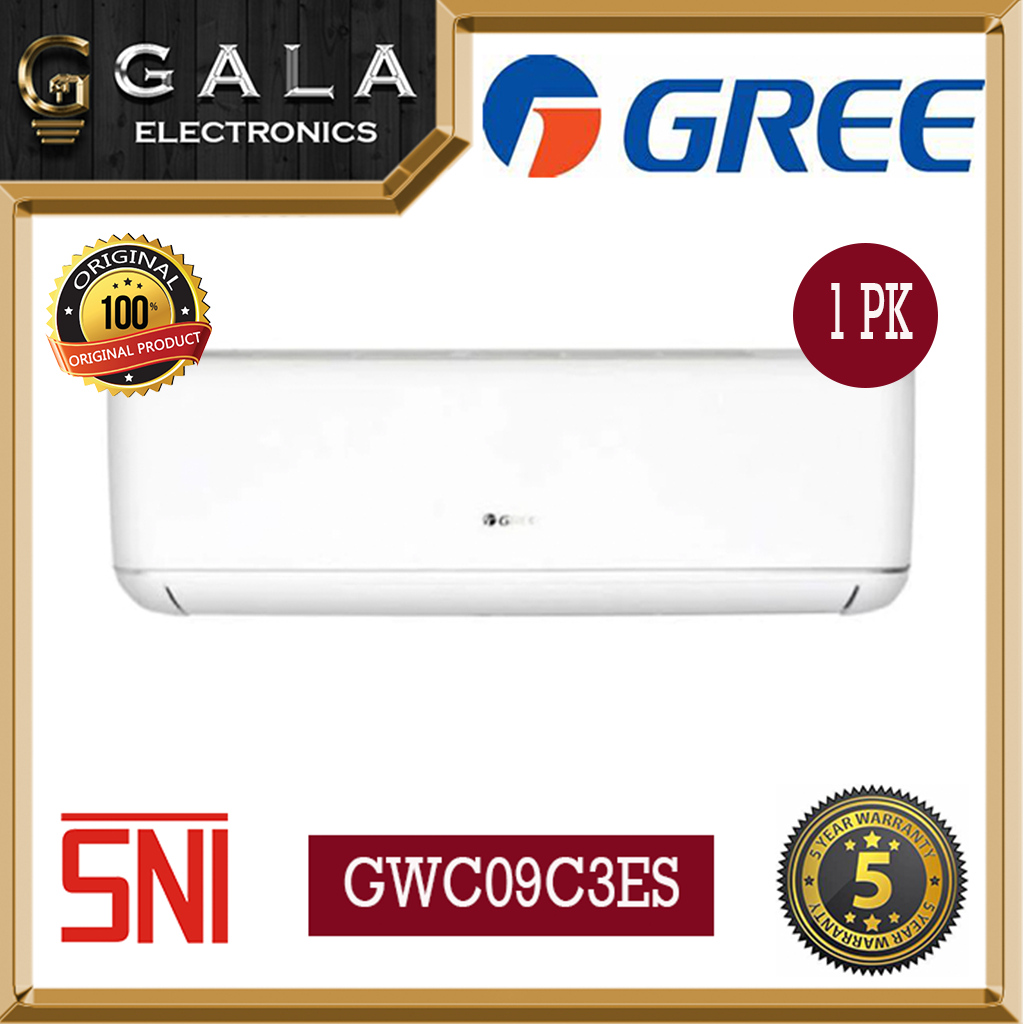 AC GREE 1 PK GWC09C3ES LOW WATT