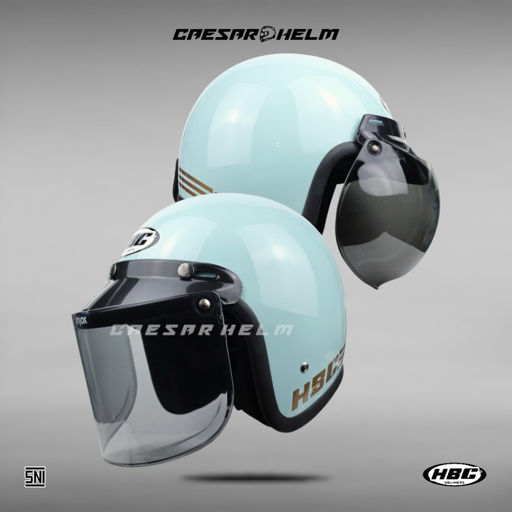 HBC Classic Solid - Tosca - Helm Retro - Helm Bogo