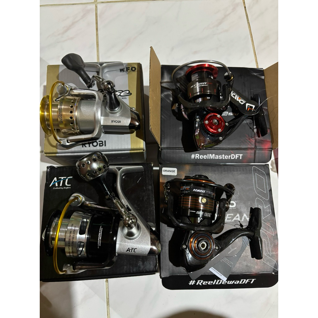Ryobi Applause 4000 & reel tridentech HA 3500