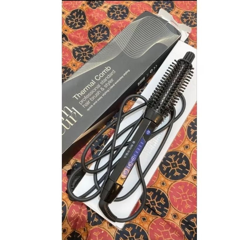 Glam curl thermal brush