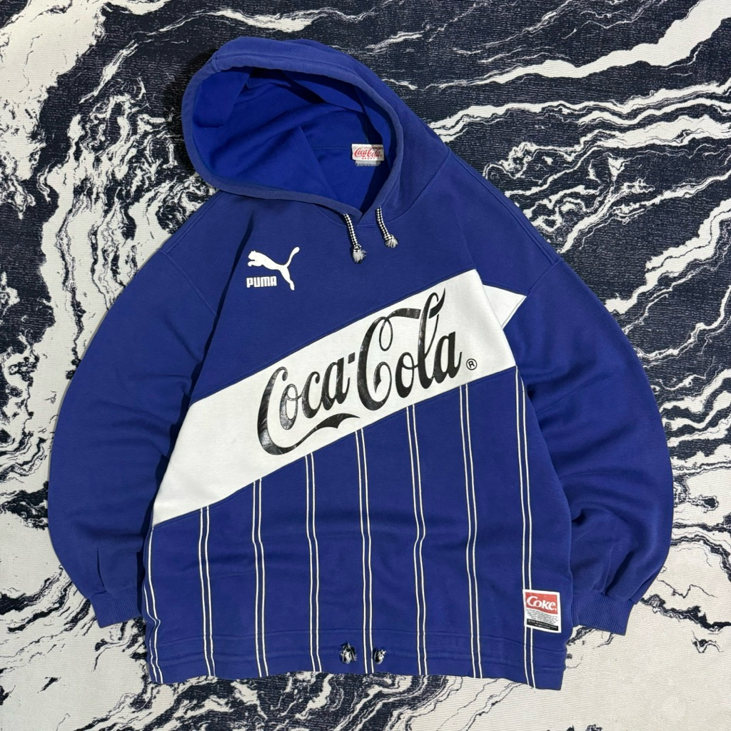 Vintage puma cocacola hoodie