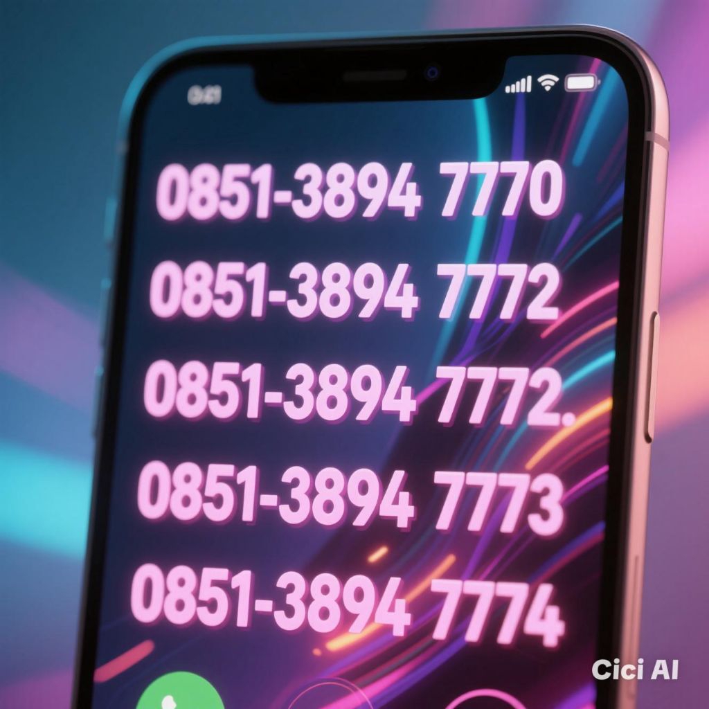 kartu perdana cantik Telkomsel byu tripel 777
