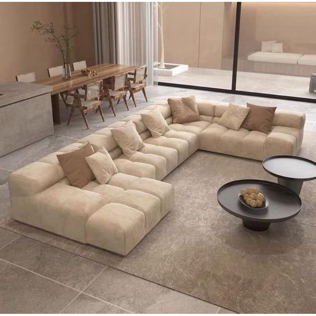 Sofa ruang tamu letter U - kursi sofa ruang tv