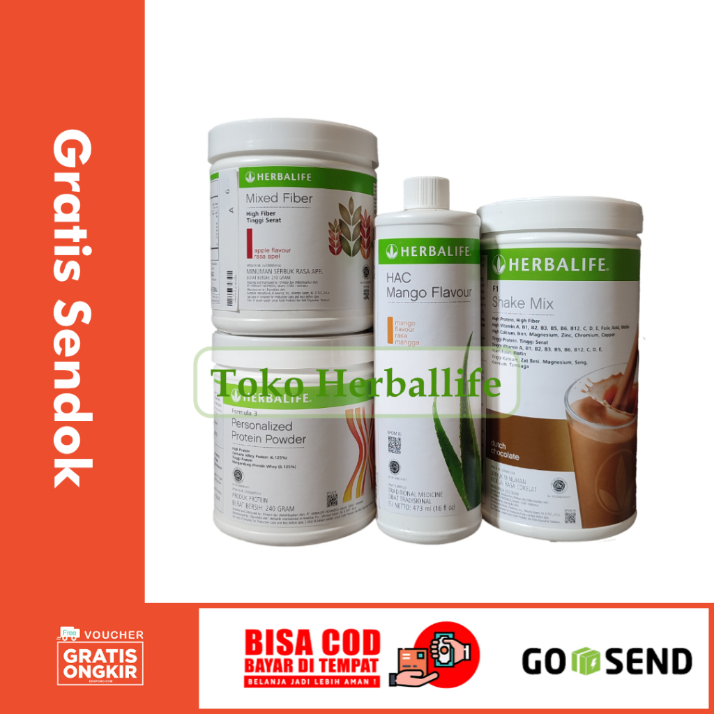 HERBALIFE-Paket diet Herbalife 4 produk
