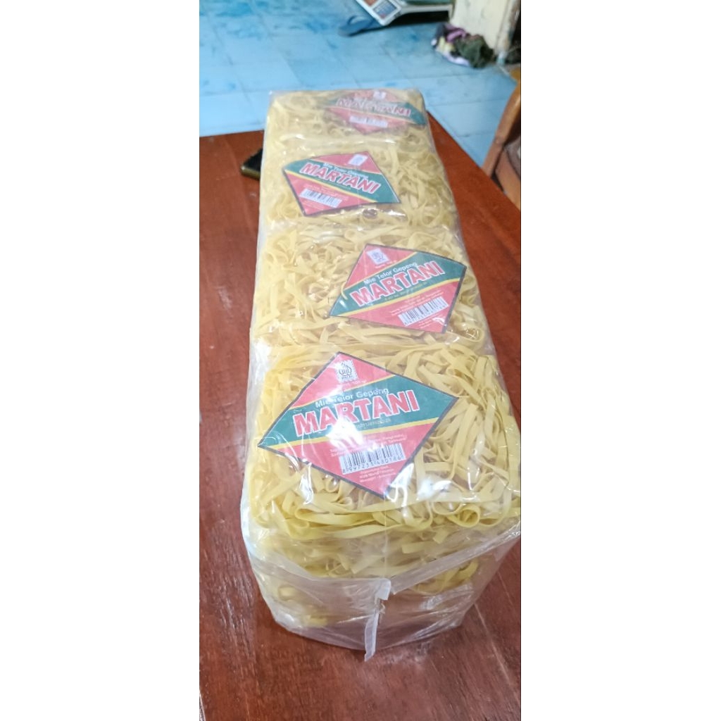 mie telor gepeng merek martani 1ball isi 20 bungkus 40 keping