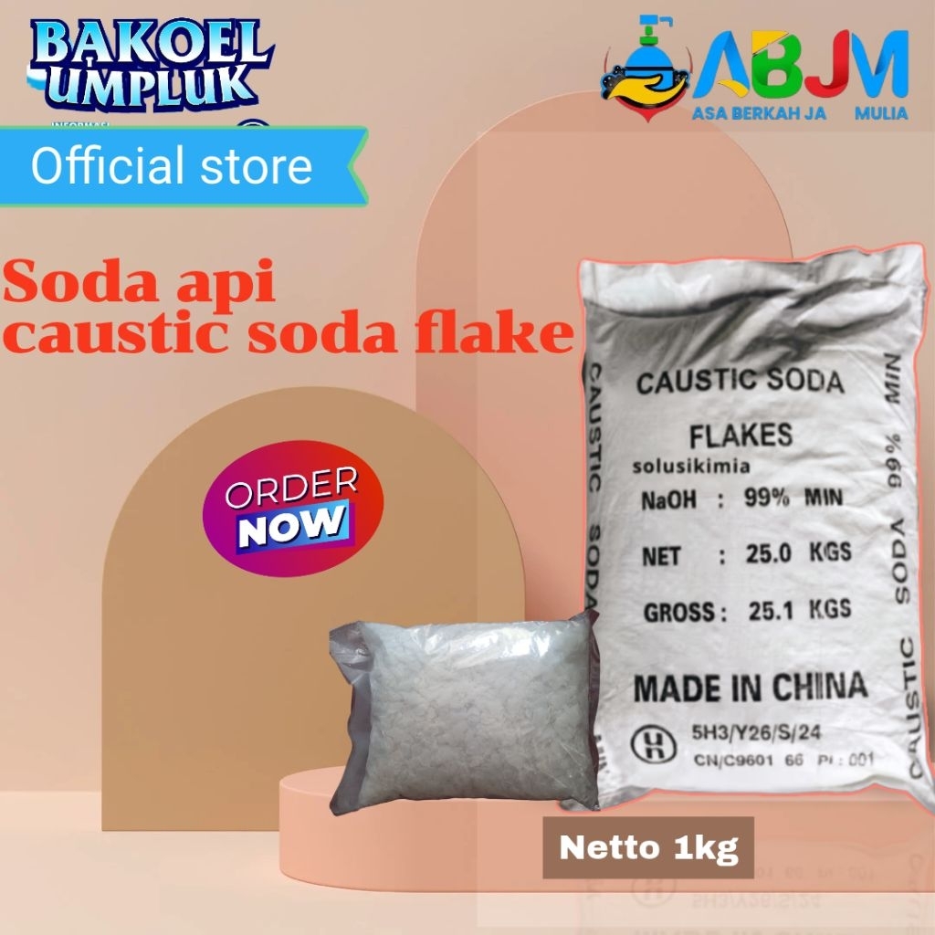 Soda api 1kg, caustic soda 1kg