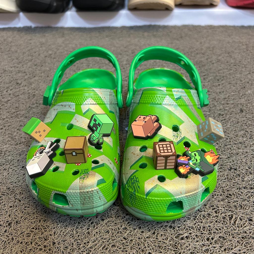 Sandal Crocs Minecraft Clog Kids | Sendal Classic Anak Kekinian